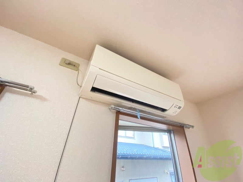 その他設備　エアコンが付いているので夏も冬も快適ですね～