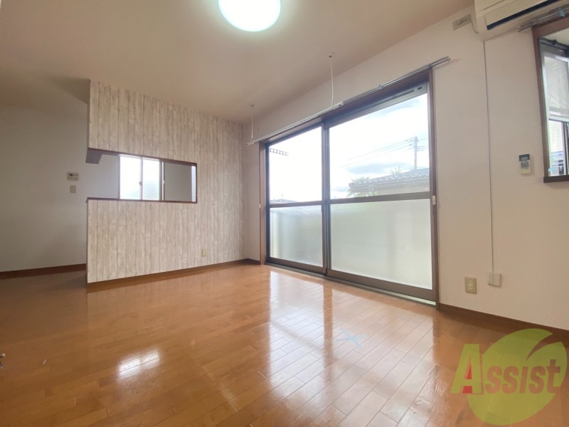 居室・リビング　１１．７帖のリビングです。広々としていますね。