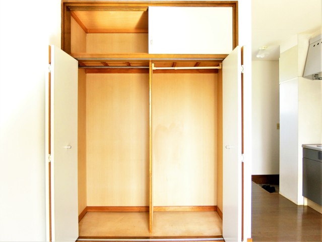 収納　天袋付クローゼットでたっぷり収納