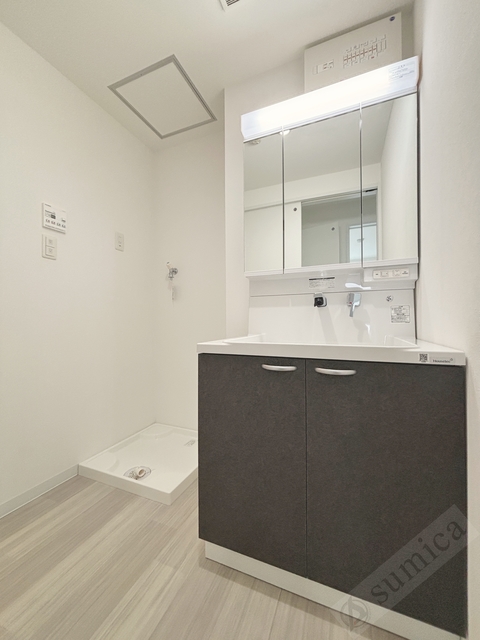 洗面設備　シャンプードレッサー・朝シャンはこちらで♪♪