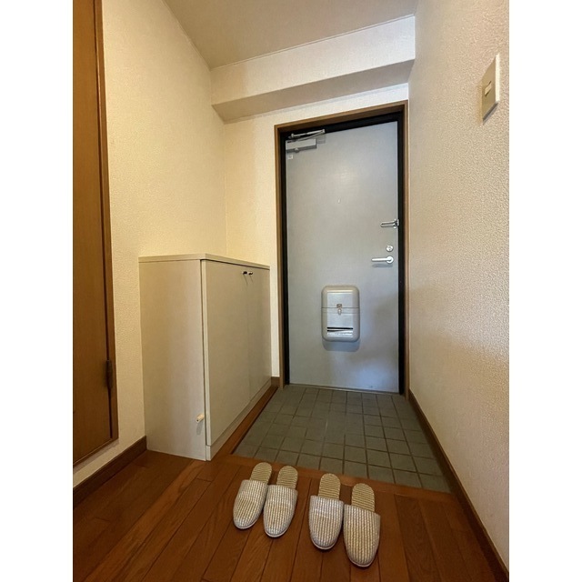 玄関　※入居中のため、別部屋の写真です。