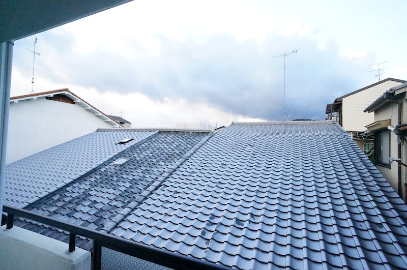 眺望　203号室(収納側ベランダ)