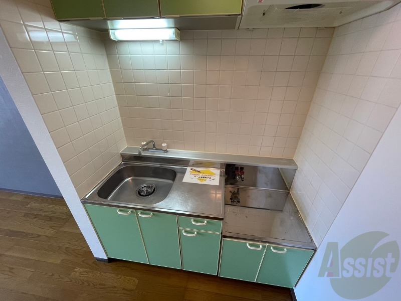 キッチン　キッチンはスペースも広々していて使いやすそうですよ！