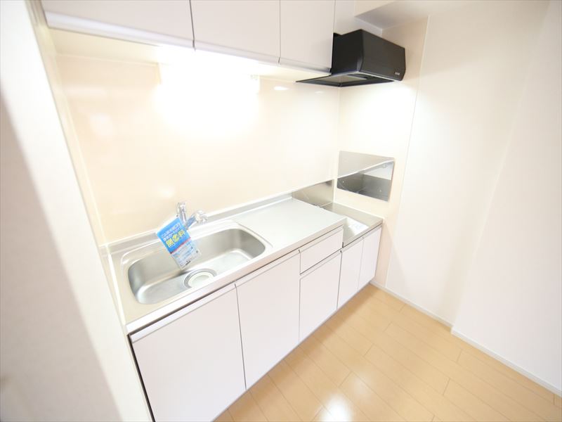 キッチン　キッチン　ガス2口コンロ設置可