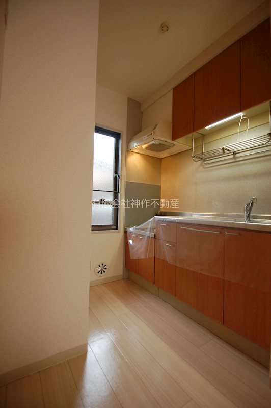 キッチン　ガスコンロ設置可