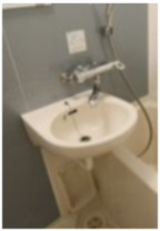 洗面設備　写真は同タイプ住居です。