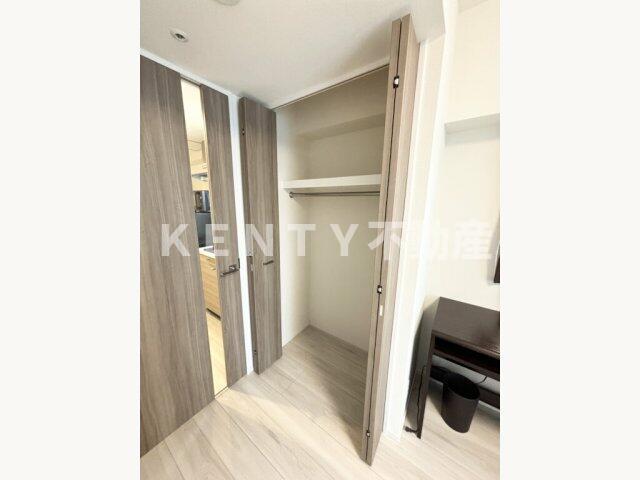 収納　十分な収納スペースがあります