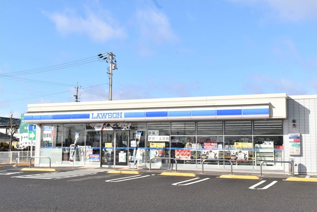 コンビニ　ローソン 江南安良店（コンビニ）まで431m