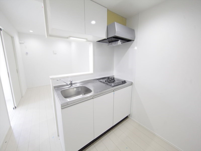 キッチン　システムキッチン（ガス2口コンロ付）　同仕様写真