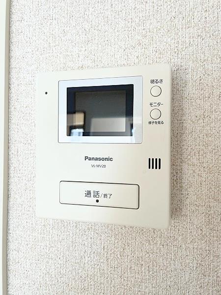 セキュリティ　室内インターホン（モニター付き）