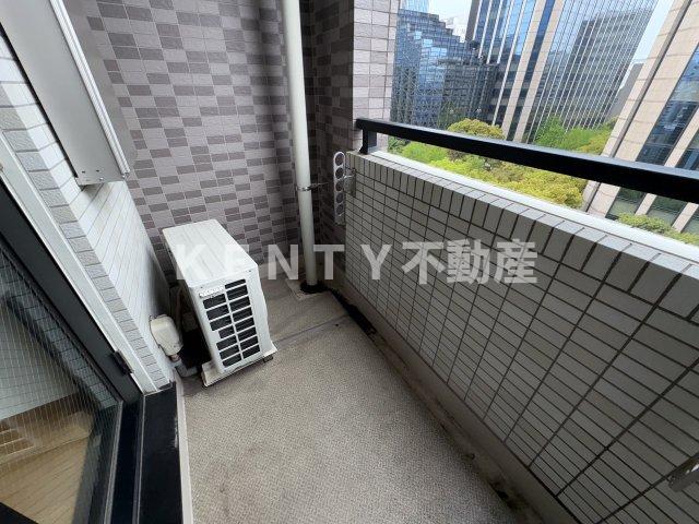 バルコニー　外からの目が気にならないバルコニーで洗濯物が干せます