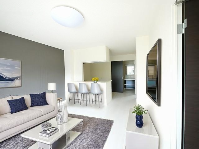 居室・リビング　CGで家具等を配置したもので家具等は含まれません