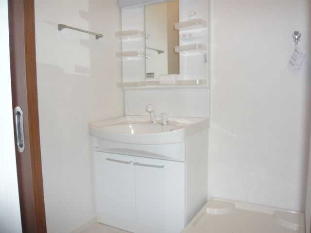 洗面設備　独立洗面台あります