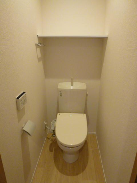 トイレ　ゆったりとした空間のトイレです