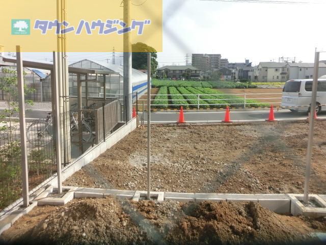 眺望　景色　建築中