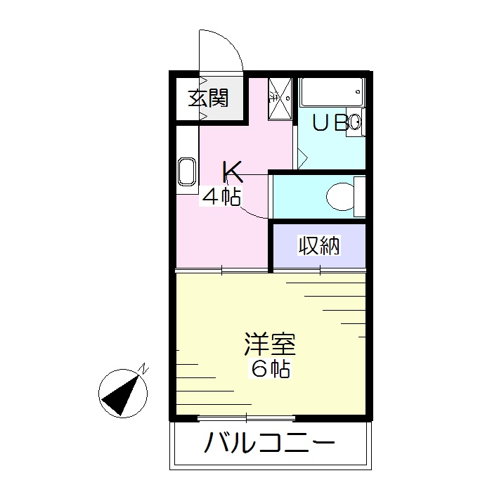 ラプラス鶴川の間取り写真