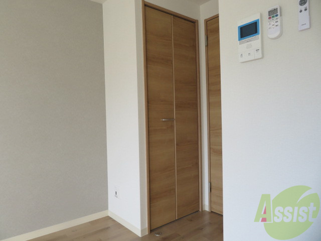 収納　ここに収納があります。収納があると部屋が広く使えます。