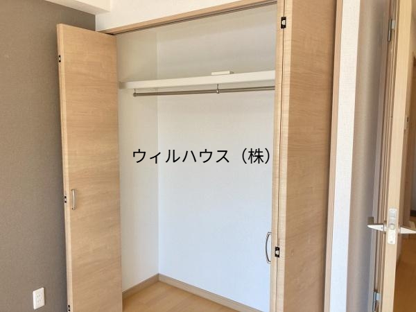 収納　クローゼット！