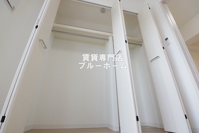 収納　クローゼット大きいです！