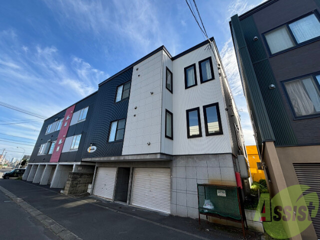 建物外観　札幌市北区新川二条「クレセリア新川」