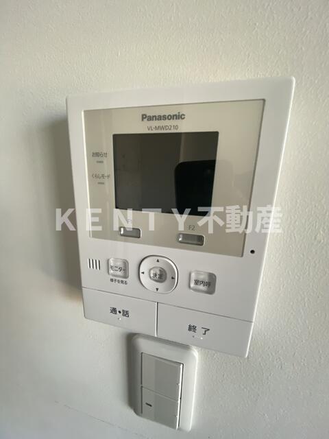 セキュリティ　カラーモニター付きインターホン