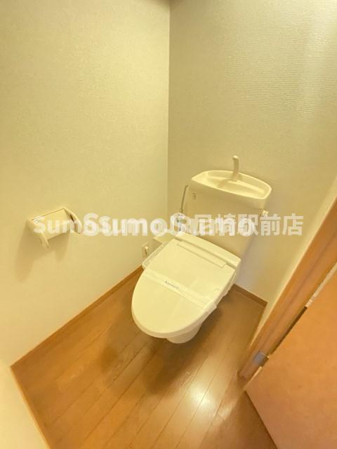 トイレ　ゆったりとした空間のトイレです
