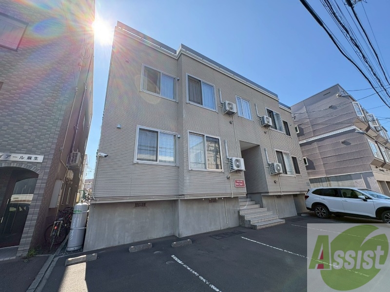 建物外観　札幌市北区麻生町「プチフォーレ」