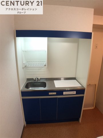 キッチン　2口IHクッキングヒーター付きのキッチン♪
