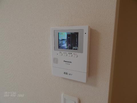 セキュリティ　カメラ付インターホン（イメージ）