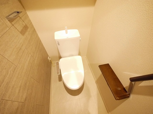 トイレ　ゆったりとした空間のトイレです