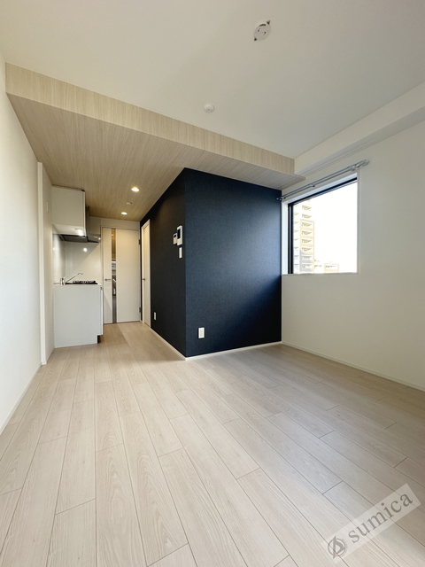 居室・リビング　角部屋・ワンちゃん猫ちゃんと一緒にお住まい頂けるお部屋です♪