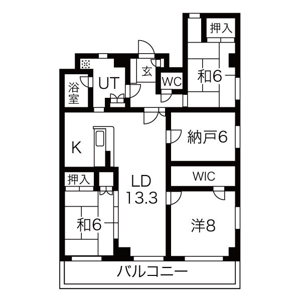 ルミエールの間取り写真