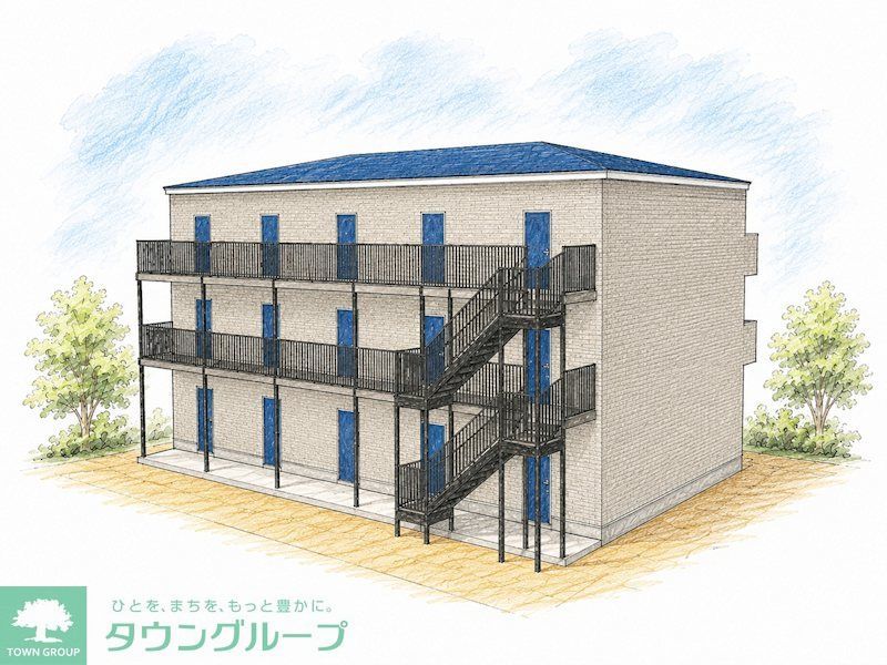 建物外観　防音仕様のQUIETシリーズ物件登場！！外観イメージイラス…