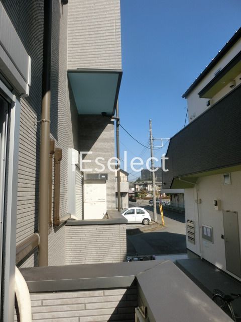 眺望　1階バルコニーからの景色です。