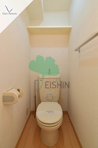 トイレ　清潔感のあるトイレです。