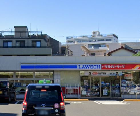 コンビニ　ローソン ツルハドラッグ杉並和田店（コンビニ）まで503m