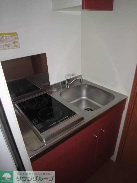 キッチン　電気コンロ