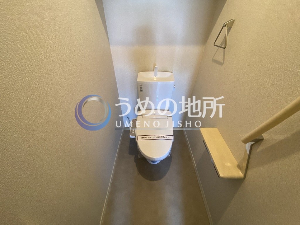 ＪＲ久大本線 南久留米駅 徒歩21分 2階建 築11年のトイレ写真