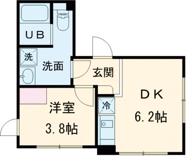 EXAM三軒茶屋IIの間取り写真