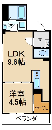 グランツ東香里園町の間取り写真