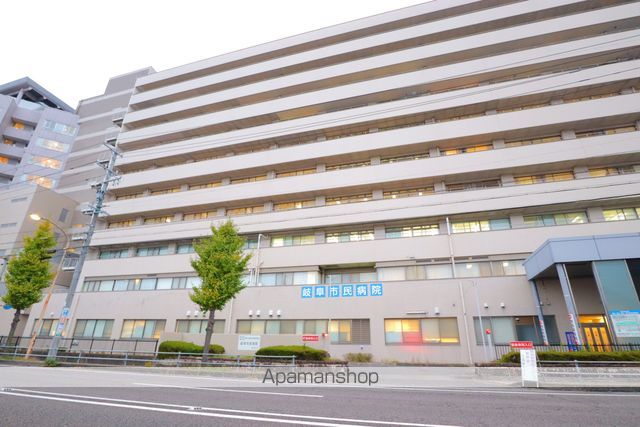 病院　岐阜市民病院（病院）まで424m