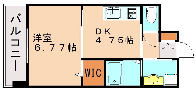 アースコートY’sシティ東神原の間取り写真