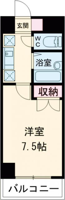 CROSS COURTの間取り写真