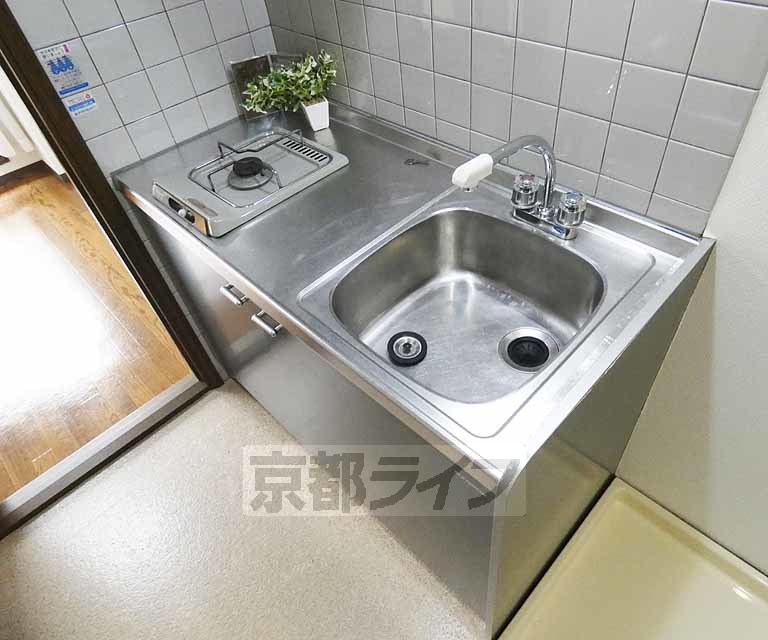 キッチン　ガスコンロ付きキッチン