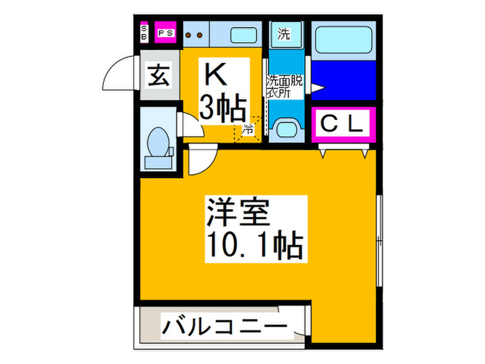 フジパレス堺浅香の間取り写真