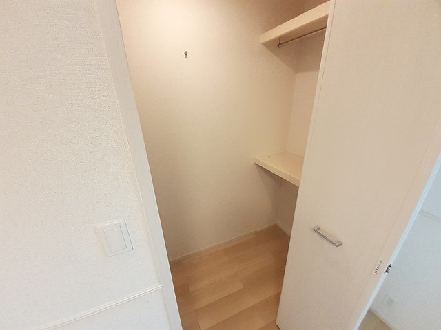 収納　たっぷりとした収納スペースです