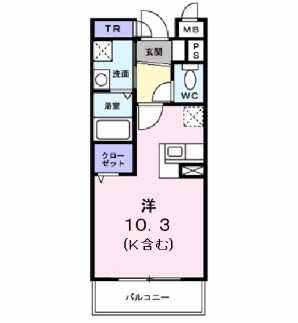 シャルム山本の間取り写真