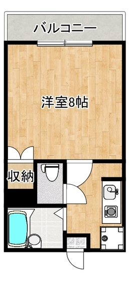 セガールハイツの間取り写真