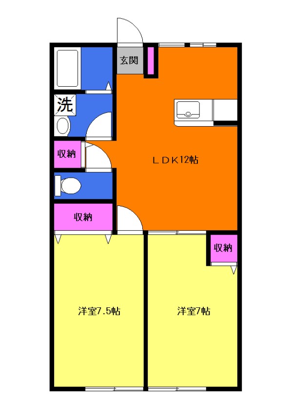 Mahoroba house Aの間取り写真