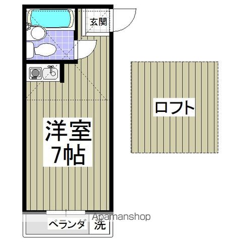 ペンション竹ノ塚の間取り写真